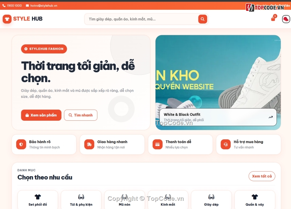 Website bán hàng,Web thời trang,Web bán hàng